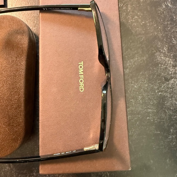 Tom Ford TF5295 002 Black Eyeglasses 56-17-145 Authenticity Card Like New Unisex - Picture 6 of 16